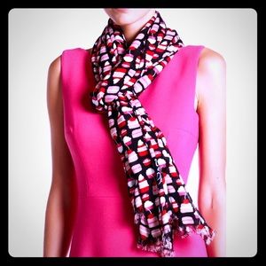 Kate Spade New York Petite Four Cake Oblong Scarf